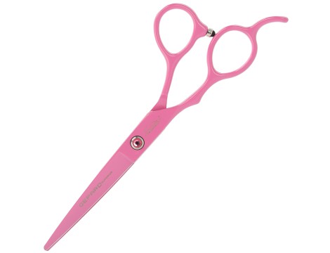 Nożyczki fryzjerskie do strzyżenia włosów Purple Dragon 5,5 leworęczne różowe