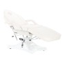 Fotel hydrauliczny kosmetyczny Daniel obrotowy spa łóżko leżanka do salonu kosmetycznego biały - 6