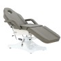 Fotel hydrauliczny kosmetyczny Daniel obrotowy spa łóżko leżanka do salonu kosmetycznego szary - 6