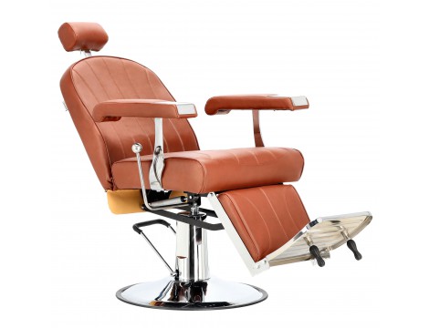Fotel fryzjerski barberski hydrauliczny do salonu fryzjerskiego barber shop Demeter Barberking - 6