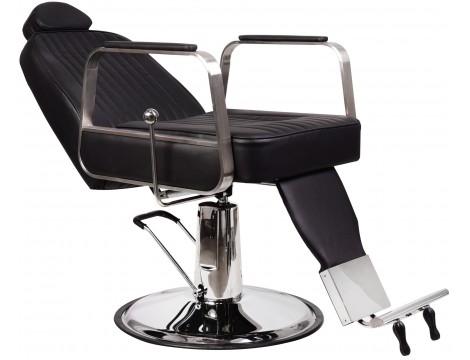 Fotel Barberski Fryzjerski Eko-Skóra Premium Teonas - 2