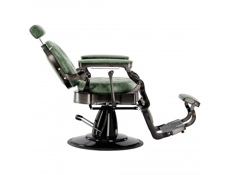 Fotel fryzjerski barberski hydrauliczny do salonu fryzjerskiego barber shop Francisco Barberking w 24H - 5
