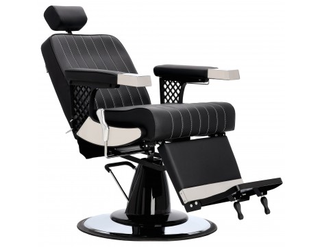 Fotel fryzjerski barberski hydrauliczny do salonu fryzjerskiego barber shop Jason barberking w 24H - 3