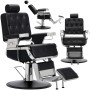 Fotel fryzjerski barberski hydrauliczny do salonu fryzjerskiego barber shop Santino Barberking produkt złożony
